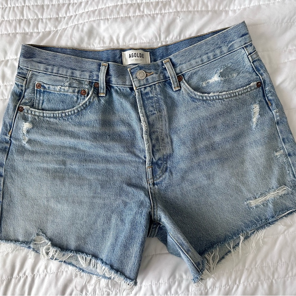 Agolde Parker Long Shorts